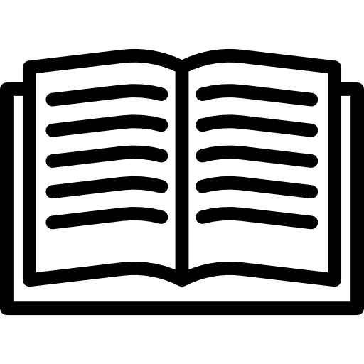 A black book icon. Taken from https://clipground.com/icon-buku-clipart.html