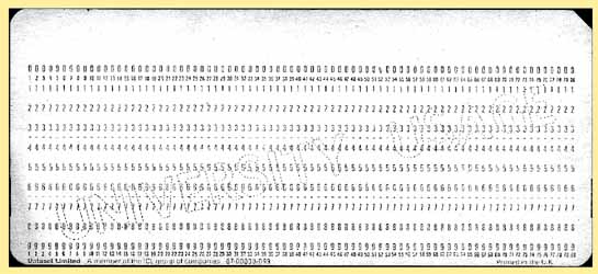 The punched card